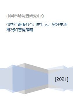 合川市供热供暖服务市场概况与营销策划分析